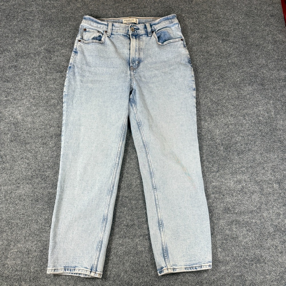 Abercrombie & Fitch Curve Love The 90s Slim Straight Ultra High Rise Size 29/8S